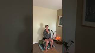 3 Minutes of Interoceptive Pranayama  Moving Cool Breath through your Face [upl. by Nylirrehs]