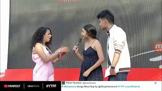 Mostly sane at YouTube fantest on Red carpet hosting slay point 2019 [upl. by Eedyaj]