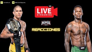 🔴 UFC 287 EN VIVO ALEX PEREIRA VS ISRAEL ADESANYA 2 REACCIONES UFC [upl. by Weidar]