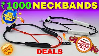 Diwali Sale 🔥 Best Neckbands Under ₹1000 in 2024 🔥Best Neckbands Under ₹1500 in Flipkart Diwali Sale [upl. by Winthrop117]