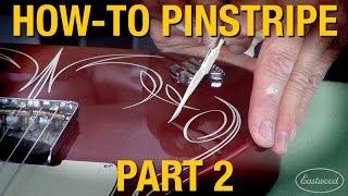 How To Pinstripe Custom Pinstripes with Rick Harris amp Kevin Tetz  Pt2 of 3  Eastwood [upl. by Clarine229]