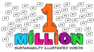 Celebrating 1 million sustainability videos watched [upl. by Genesia865]