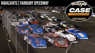 World of Outlaws CASE Late Models  Fairbury Speedway  July 29th  HIGHLIGHTS [upl. by Tildi]