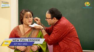 FULL EPISODE 4165 Ye Kya Kar Diya Bhide Ne  Taarak Mehta Ka Ooltah Chashmah [upl. by Phia527]