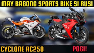 RUSI CYCLONE RC 250  POGING SPORTS BIKE [upl. by Dardani]