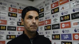 Arsenal’s head coach Mikel Arteta reaction to Arsenal’s loss against Bournemouth🗣️ [upl. by Clarey]