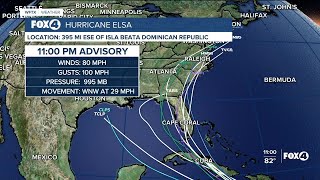 Hurricane Elsa Update 11pm 72 [upl. by Susan]