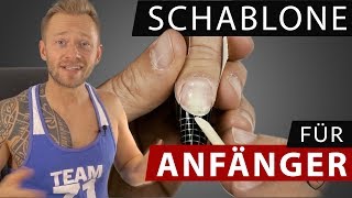 GelNägel  Schablonen Tutorial für Anfänger [upl. by Inuat]