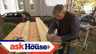 How to Build Porch Stairs  Ask This Old House [upl. by Eimot]