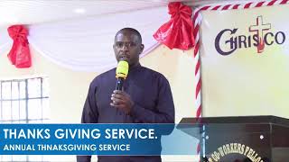 CHRISCO RUAI  THANKSGIVNG SERVICE [upl. by Hebert633]