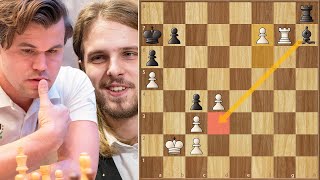 Can Magnus Handle This Rare Line of The French  Rapport vs Carlsen  Grenke Chess Classic 2024 [upl. by Aiet]