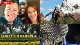 FLORIDA DISNEY WORLD VLOG Animal Kingdom Everest rides Publix Boardwalk Resort and Epcot 🇺🇸 2024 [upl. by Madalena]