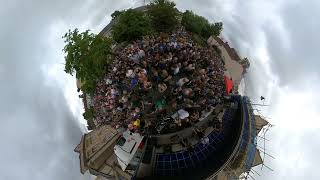 Calne Bike Meet 2022 Hells Bells Thunderstruck and solo with Ambulance [upl. by Eniamahs]