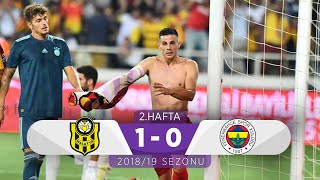 Yeni Malatyaspor 10 Fenerbahçe  2 Hafta  201819 [upl. by Iretak421]