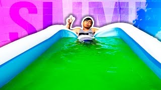 SLIME POOL CHALLENGE [upl. by Hesoj512]