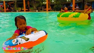 balita belajar berenang di Kolam Renang Anak  Fun Kids Learn Swimming Underwater in Swimming Pool [upl. by Santoro152]