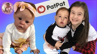 ALIYAH amp REBORN TODDLER MICHAEL GET MATCHING CHRISTMAS PYJAMAS PATPAT CLOTHING REVIEW [upl. by Nodearb]