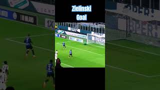 Zielinski Goal  Inter Milan seriea intermilan [upl. by Ema]