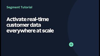 See Twilio Segment’s CDP in Action How to Activate Data Across your Entire Tech Stack [upl. by Ynots808]
