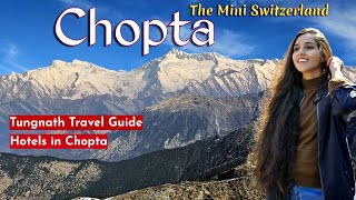 CHOPTA  Tungnath Temple Uttarakhand Travel Guide  TungnathChandrashila Trek  Hotels in Chopta [upl. by Kisung]