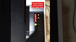 Kyocera Ecosys P2235 M2040 Red Lights Fujar Pepar Jaam Error Code C6600 C6000 C200 kyocera service [upl. by Ama767]