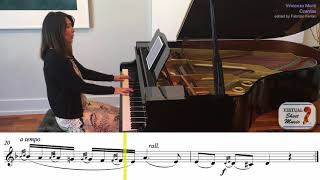 Czardas by Monti  Piano Accompaniment Backing Track Demo [upl. by Ardnaskela859]