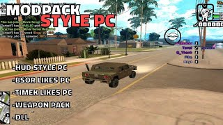 MODPACK SAMP STYLE PC  GTA SAMP ANDROID [upl. by Vidda143]