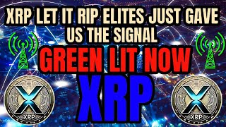 Ripple XRP LET IT RIP ELITES JUST GAVE US THE SIGNAL I COULDNT BELIEVE IT XRP GREAT NEWS TODAYS [upl. by Aisila]