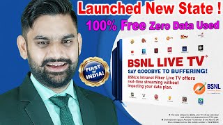 BSNL Live TV New State Launched  Free Live TV Channel Apps  BSNL New Update  BSNL IFTV LiveTV App [upl. by Ttenna419]