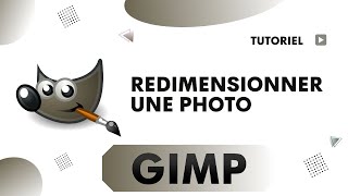 Comment redimensionner une photo avec GIMP [upl. by Adamec345]