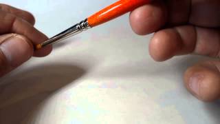 Rafael Kaerell Paint Brush for Miniature Painting [upl. by Kermit]