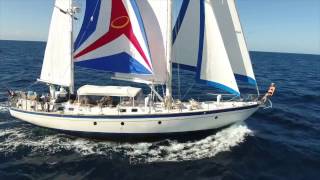 Drone Footage Libra Under Sail [upl. by Younglove906]