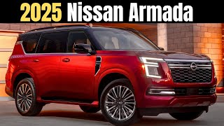 The New 2025 Nissan Armada  First Look and Review [upl. by Octavian]