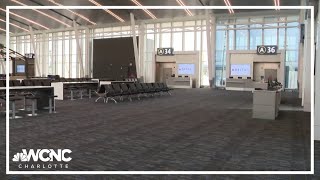 Charlotte Douglas opening revamped concourse [upl. by Bortz]