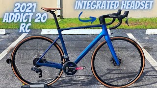 NEW 2021 SCOTT ADDICT RC 20 INTEGRATED HEADSET TARMAC SL7 ALTERNATIVE [upl. by Nanny]