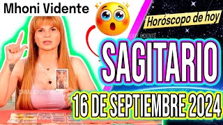 💲LLEGA UN PREMIO MUY GRANDE 💲🤑MHONI VIDENTE 🔮 Horóscopo de hoy SAGITARIO 16 de SEPTIEMBRE 2024 ❤️ [upl. by Seppala244]