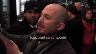 Darren Aronofsky  Signing Autographs at the Noah Premiere in NYC [upl. by Lundin185]