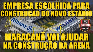 FLAMENGO CONTRATA EMPRESA PARA O NOVO ESTÁDIO E O MARACANÃ VAI AJUDAR [upl. by Susanetta]