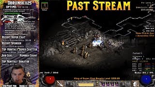 Diablo 2  PitZerker Grinding for Griffons 10252018 [upl. by Githens872]