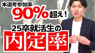 【最新】4月1日時点での25卒就活状況アンケート結果を大公開！内定率は○○超え 就活 25卒 内定率 [upl. by Redan]