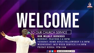 PUTTING YOUR FAITH TO WORK  RevCHARLES OKECH  WELCOME TO OUR SUNDAY SERVICE [upl. by Akemrej]