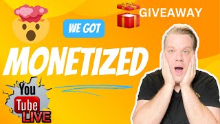 WE GOT MONETIZED giveaway [upl. by Dinan367]