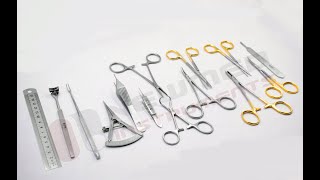 Blepharoplasty Instruments Set  1 [upl. by Ynelram]