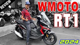 2024 NEW WMOTO RT1 Skuter 150cc Pertama Dengan TCS [upl. by Icnan]