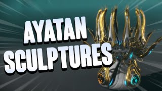 Warframe  How to Sell Ayatan Sculptures Ayatan Treasures [upl. by Hgeilhsa]