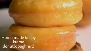 How to make krispy kreme donut original glaze soft and fluffy [upl. by Hatch749]