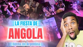 ESTÁN EN ARGENTINA PERO LA FIESTA ES DE ANGOLA  Así son las fiestas en mi país [upl. by Heyman]