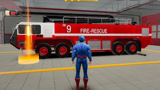 Emergency Fire Truck Rescue Driver  Real Heroes Im Fireman Simulator 3D  Android GamePlay [upl. by Akered555]