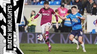 HIGHLIGHTS  Peterborough United Vs Derby County [upl. by Esinwahs416]