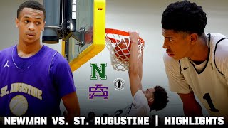 Newman vs St Augustine HIGHLIGHTS  Turner Duncan goes OFF vs HighPowered Greenies in Jamboree [upl. by Rendrag860]